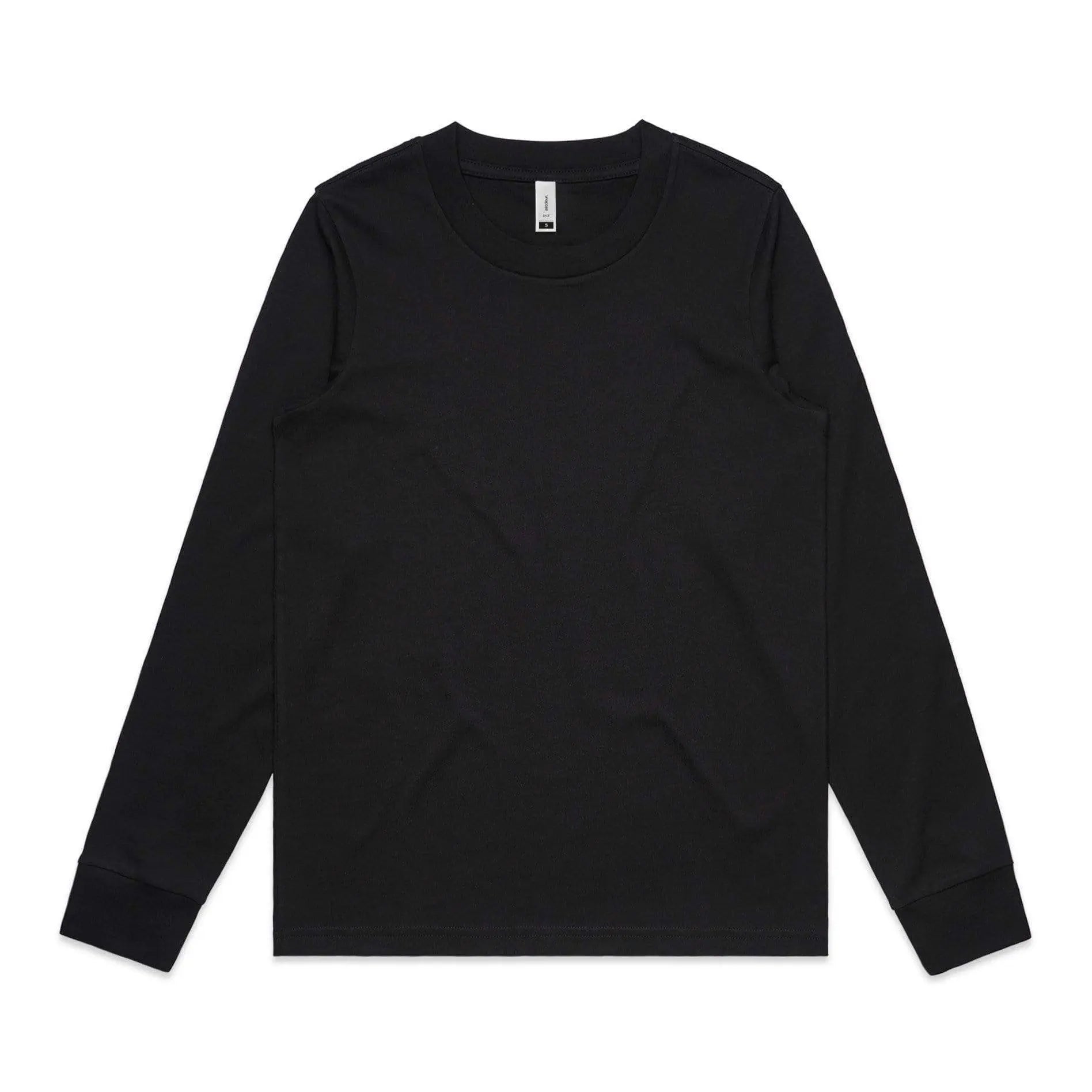 As Colour Women's dice L/S tee 4056 Casual Wear As Colour BLACK XSM